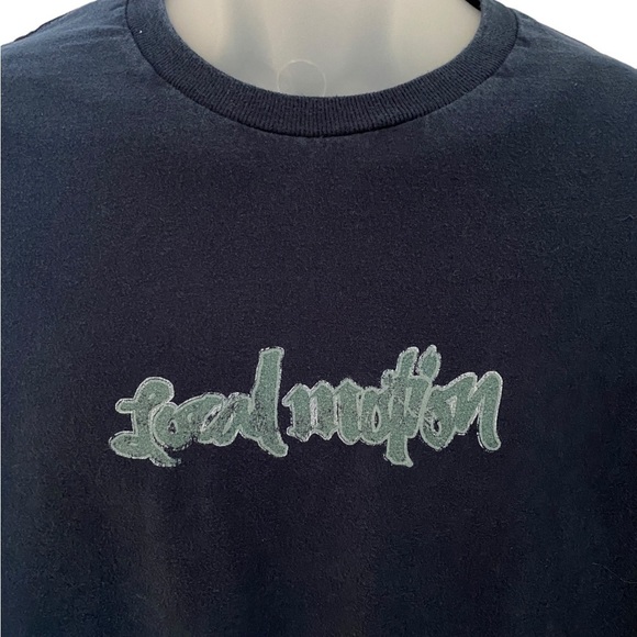 Local MOTION Logo Surf Hawaiian Tee Shirt Men XL - Picture 3 of 6